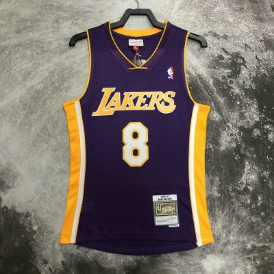 NBA 8 Kobe Bryant 2000-01 Maillot Retro Violet imprimé